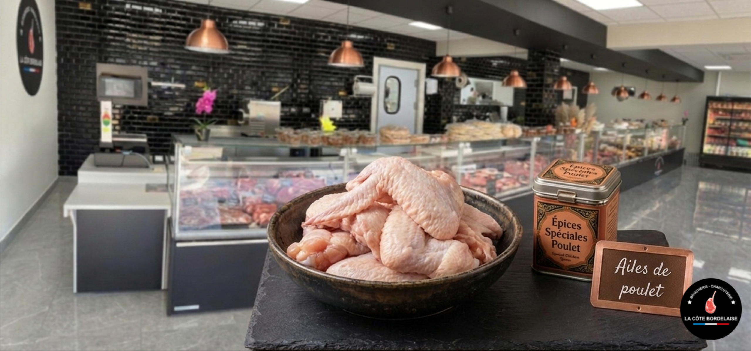 Ailes de poulet pour vos grillades - Boucherie Nador.