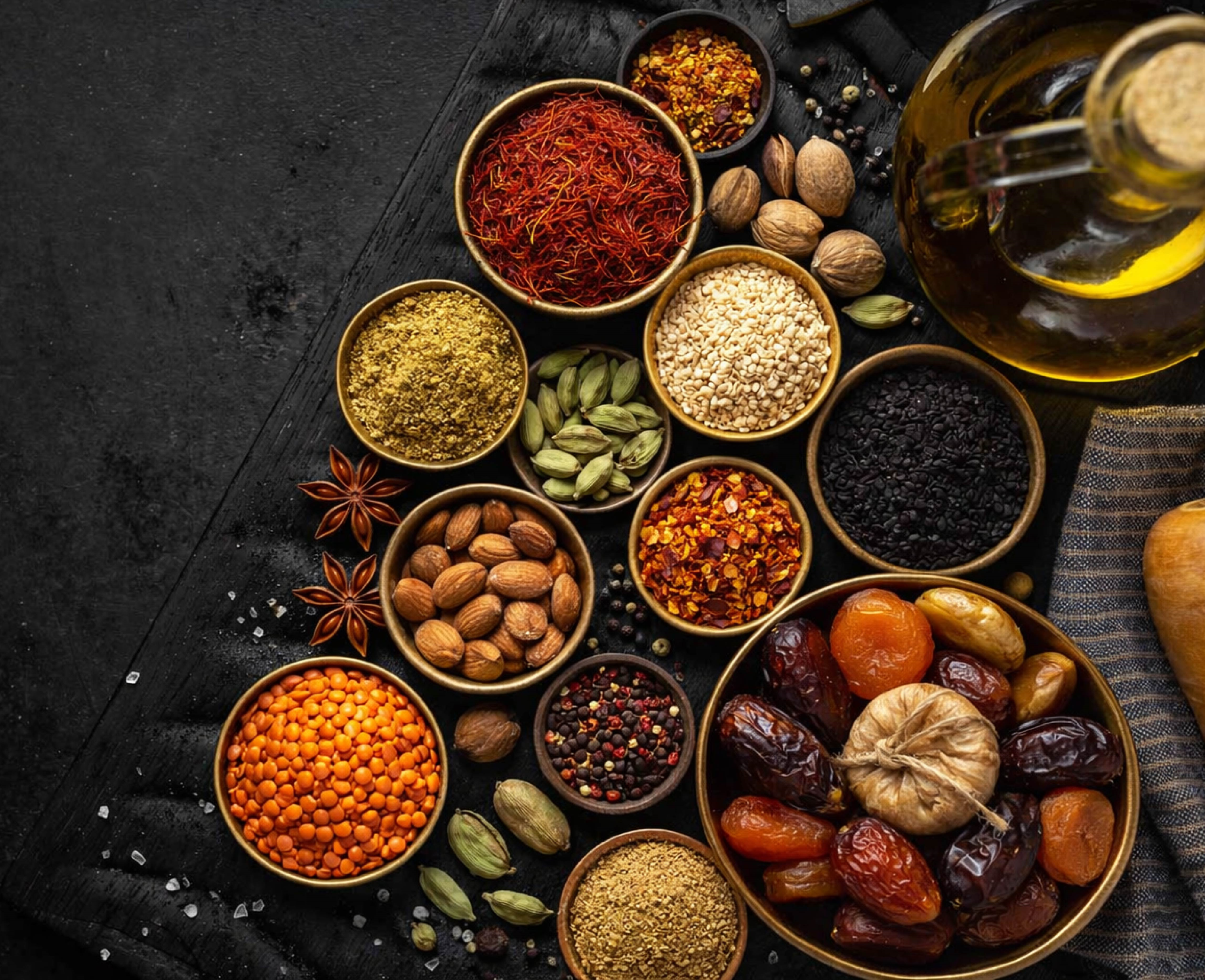 Mélange d’épices orientales pour tajines et grillades